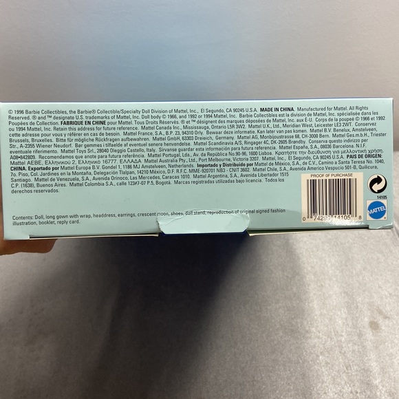 NIB Make Offer! Vintage Bob Mackie Moon Goddess Barbie - Picture 14 of 15